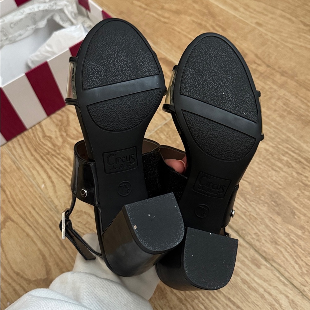 Circus by Sam Edelman Black Transparent Heels - Picture 5 of 6